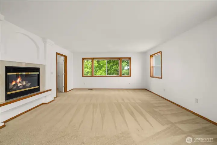 Primary Bedroom with Fireplace
