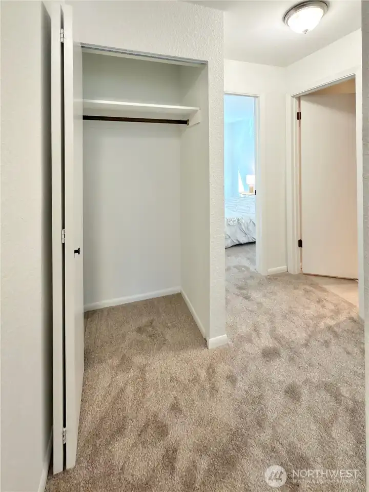 Plenty of in unit storage too!