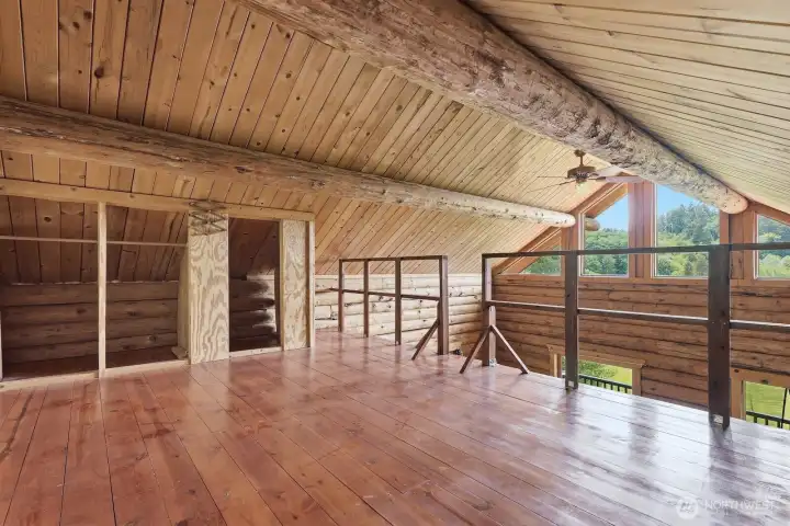 And a bonus...great loft for all kinds of fun!