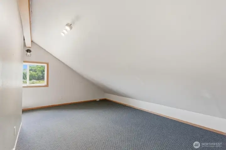 We got it...with this over-the-garage studio...