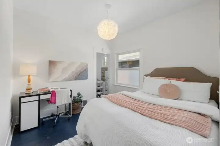 Here is the second main floor bedroom
