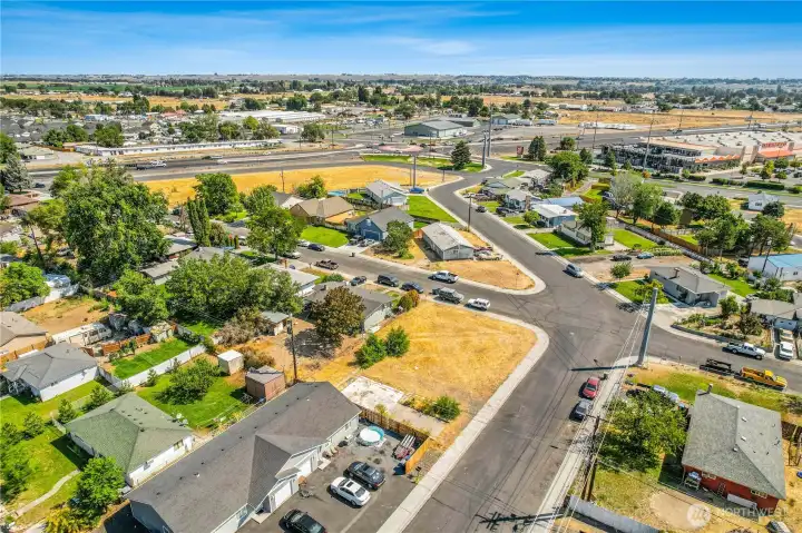 Located within an established residential area
