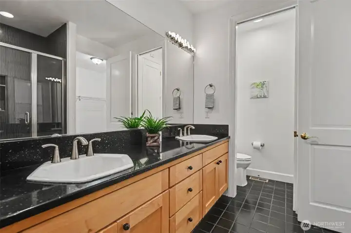 Each of the guest bedrooms has a walk in closet and en-suite bath. Each of the guest bedrooms has a walk in closet and en-suite bath.