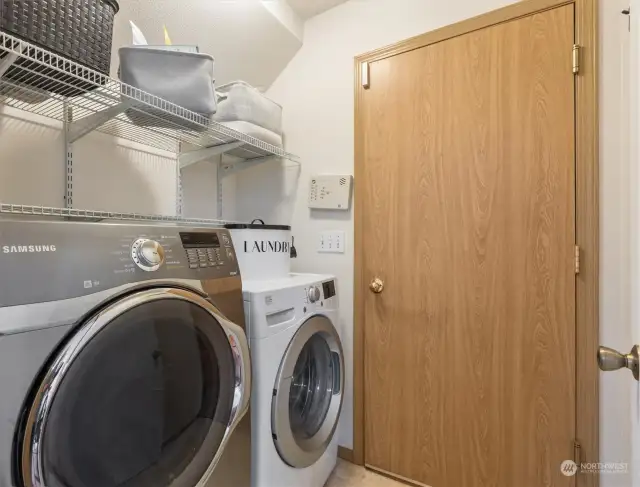 Laundry room and access to your 3 car garage through the laundry room