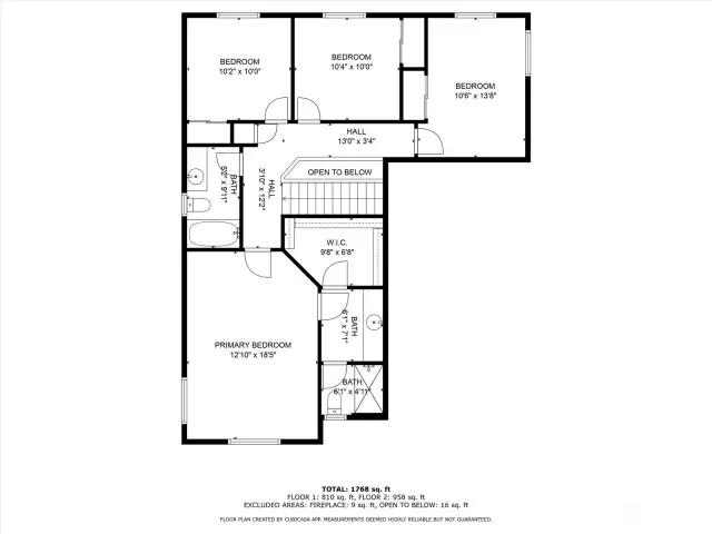 2nd floor layout