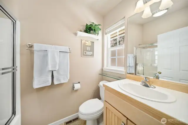Primary bathroom.