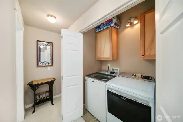 Laundry area on main floor.