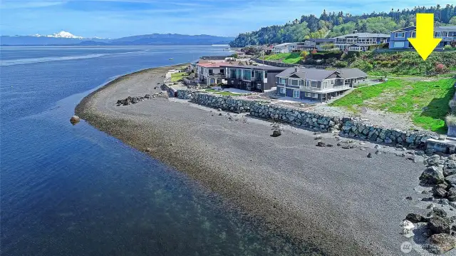 Stunning NW Camano Waterfront Lot w/ 85' and Walk-Out Beach~