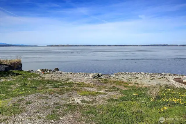 Looking Over Saratoga Passage~