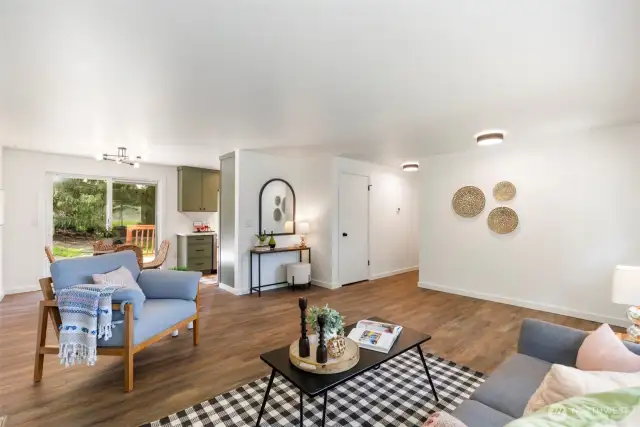 Beautifully renovated living space!