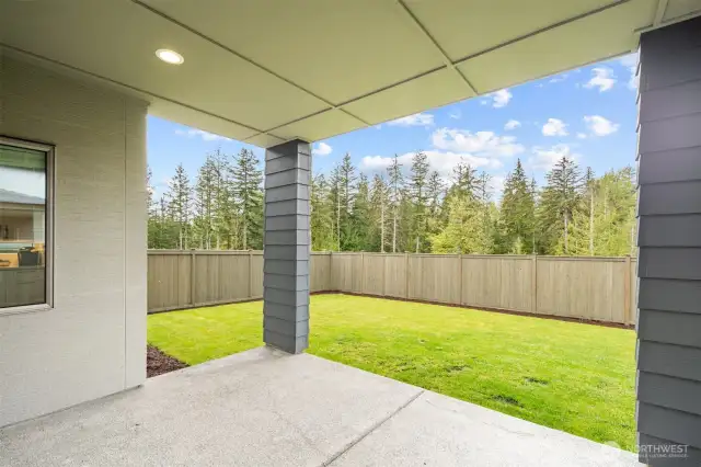 Rain or shine is no excuse to stay inside when you have a fantastic covered outdoor entertaining patio