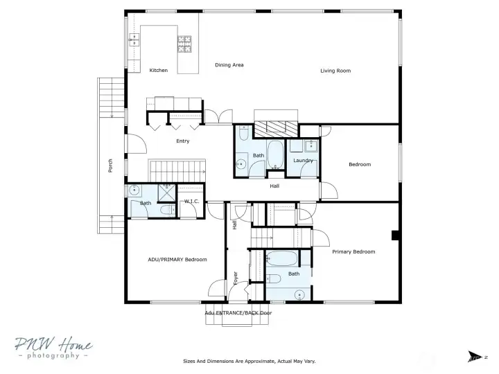 Main Floor: AC cooled home...2 en suite's with walk in closets. Plus an addition bedroom and full bathroom. Open Concept kitchen, dining room living room with lovely gas fireplace.