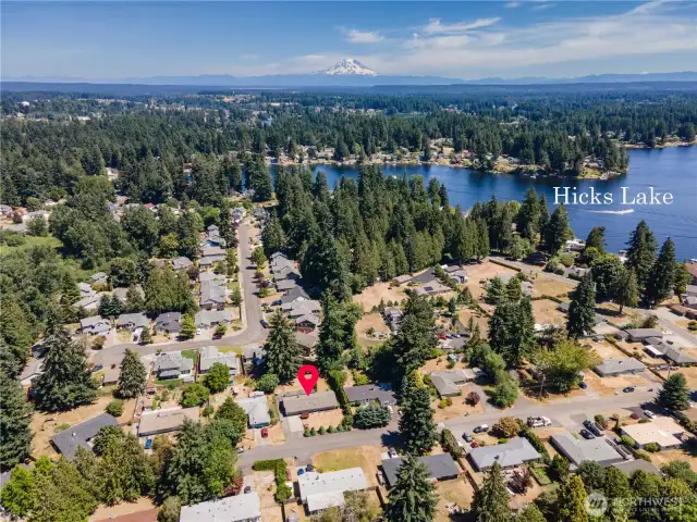 Close to public access at Hicks Lake