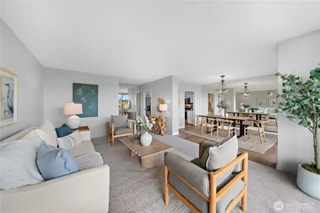 Ample Living room