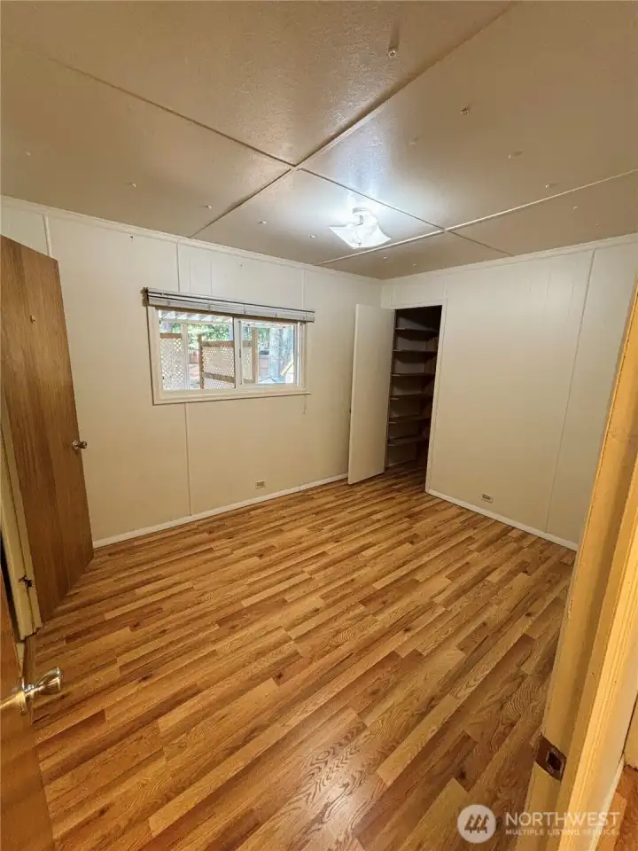Spacious bedroom