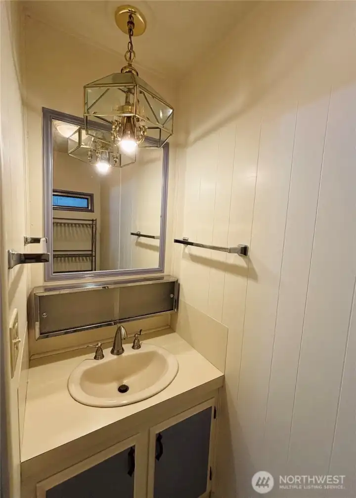half bath off primary bedroom