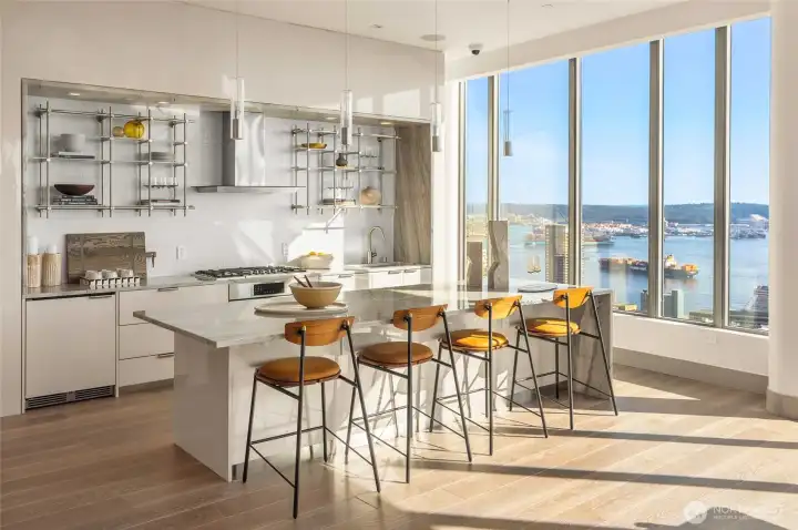 Mingle with neighbors or host game nights with friends in this communal space.