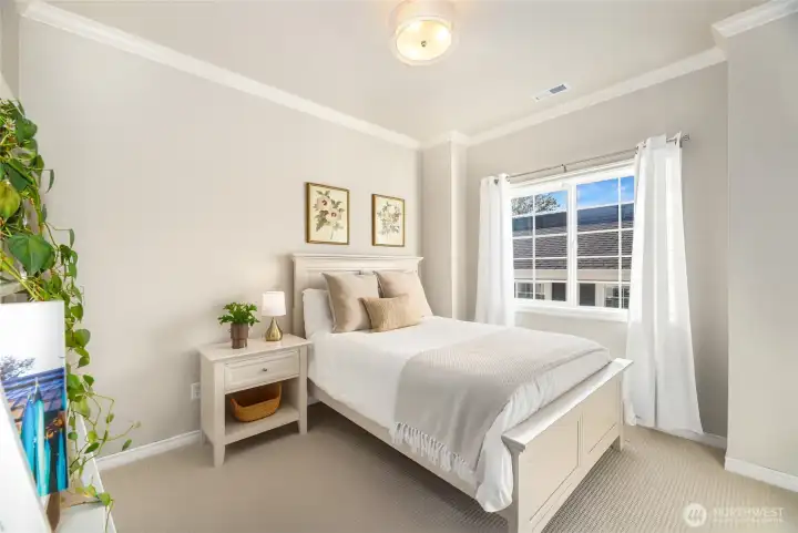 The third bedroom