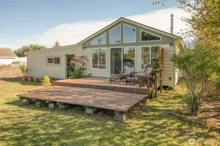 Back View of Home