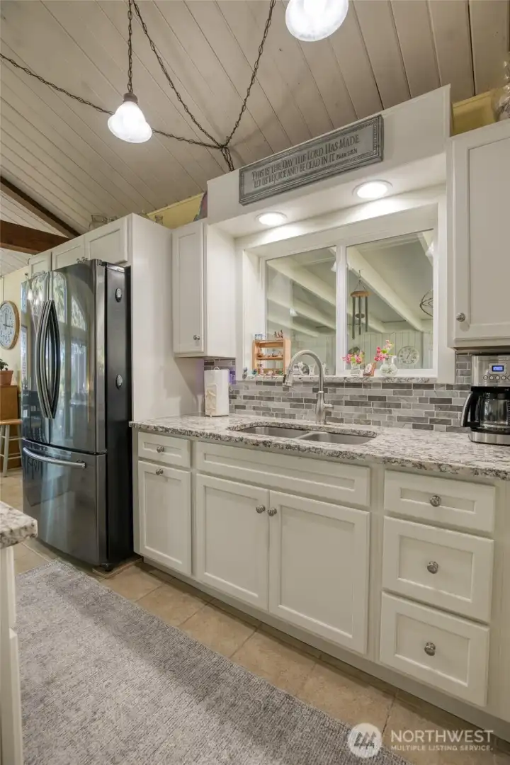 Beachy White Cabinets