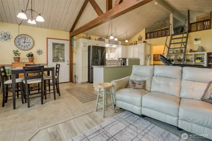 Dining Space off Kitchen