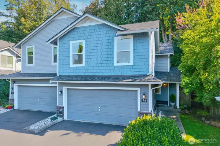2 car garage with 2 car driveway parking. All new exterior systems, windows, roof, siding, gutters, deck. One of the most desirable homes in the neighborhood.
