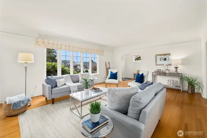 Ample natural light.