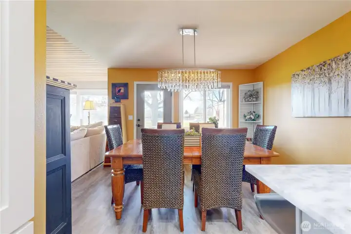 Dining area.