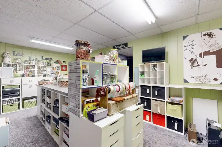 Hobby room or Rec room