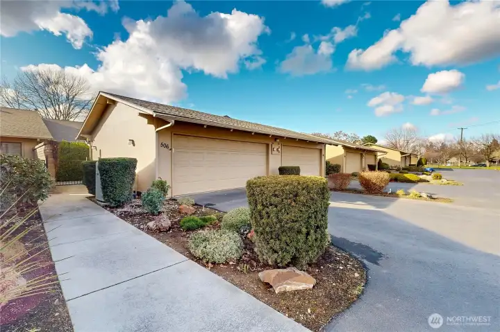 Double garage