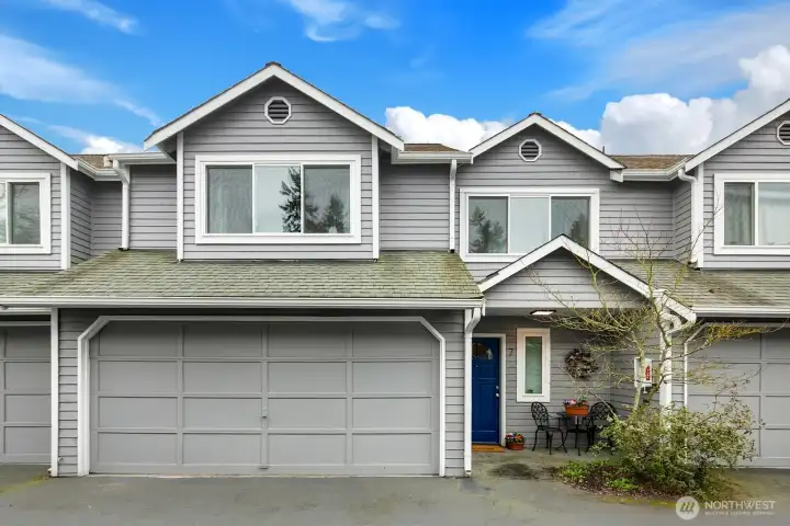 Welcome home to this rare, 3-bedroom townhome with 2-car garage!