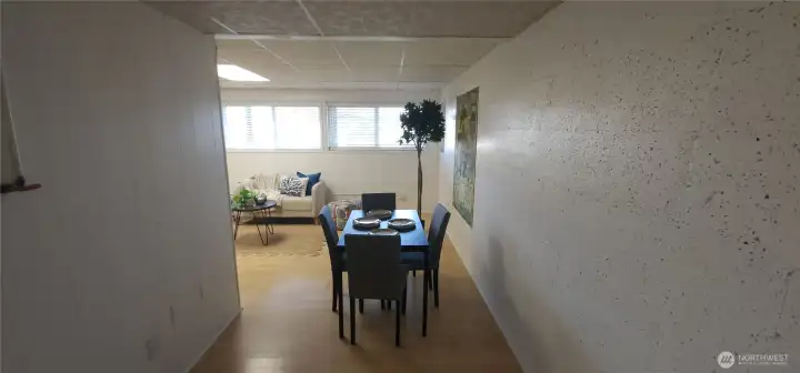 Downstairs, Ideal for mutigenerational living or even a room mate