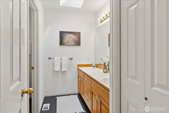 Full Bath on 2nd level for the 3 bedrooms