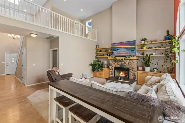 gas fireplace
