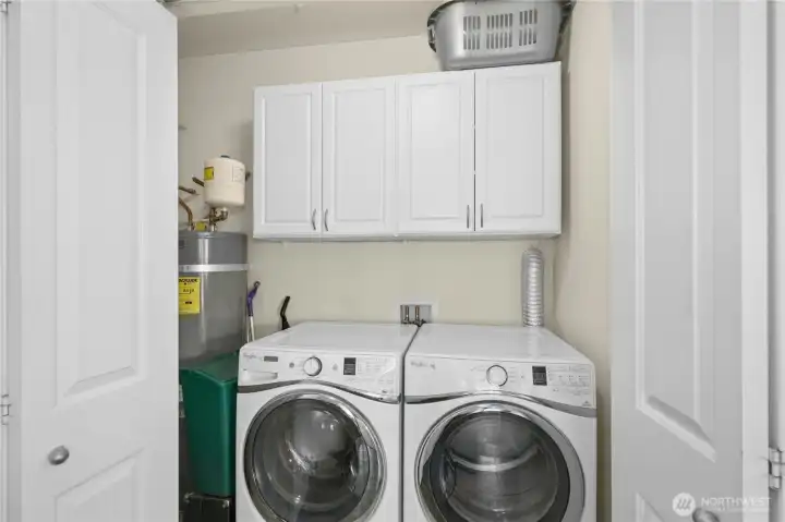 Laundry room.