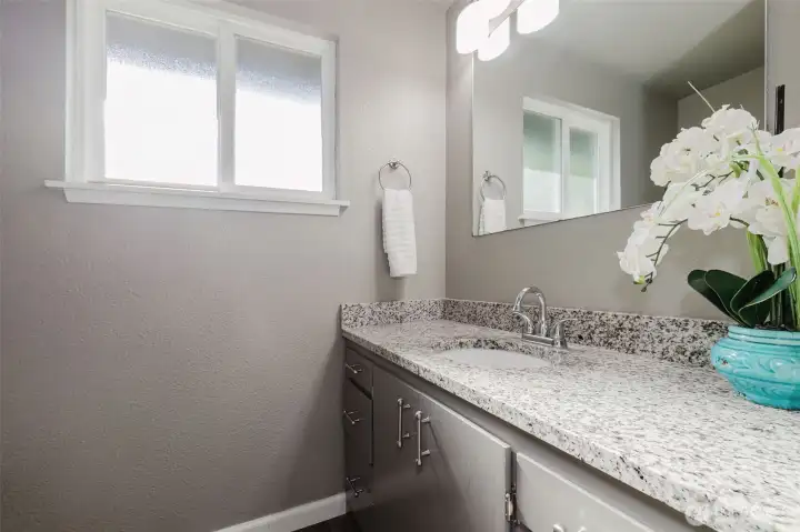 Updated hallway Full Bathroom