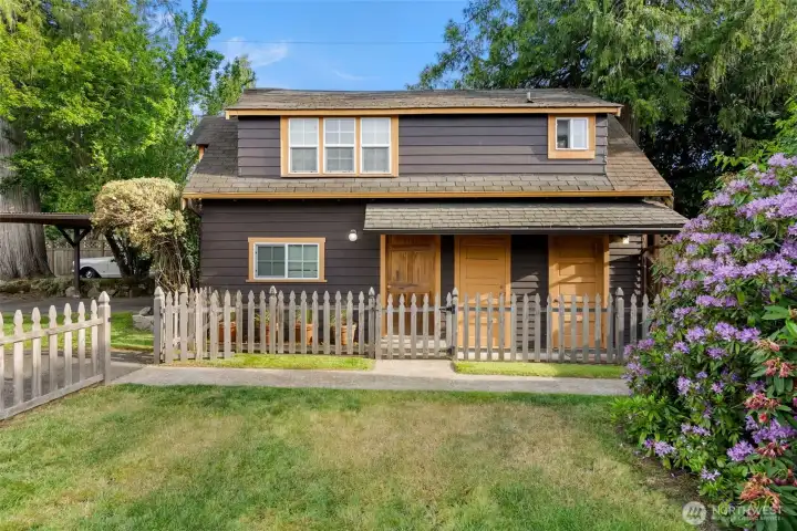 This is the legal ADU currently rented for $1250 month.