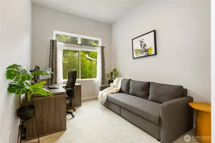 Guest bedroom could be used as an office Guest bedroom could be used as an office