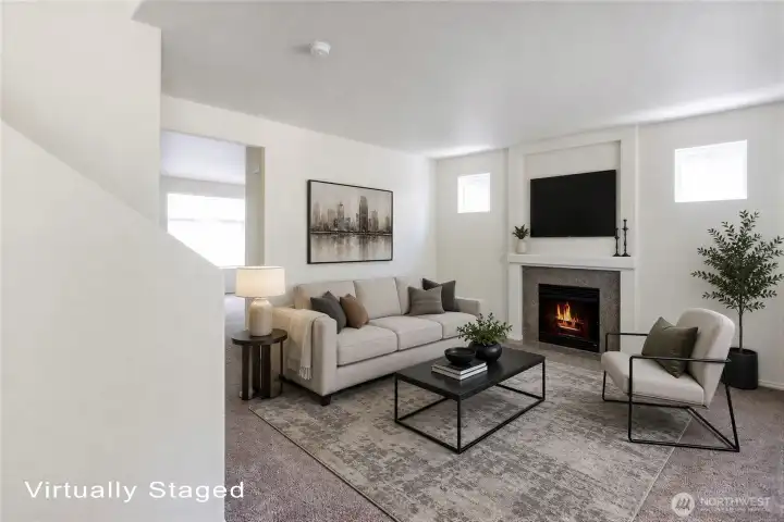 Another view of the living room.