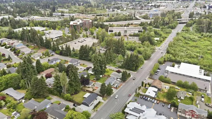 You can see commercial plaza with Edmonds College walking distance, and I-5 exit is .5 miles away. Just after I-5 is New Light rail station so you can walk from here to station in less than 12 minutes