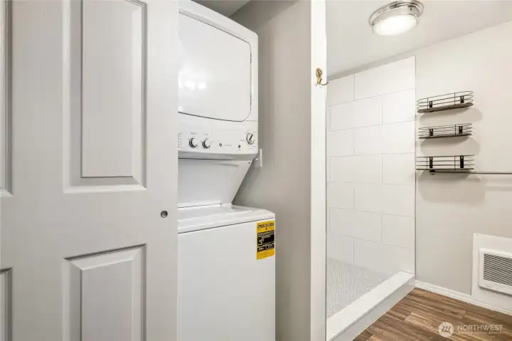 Laundry closet