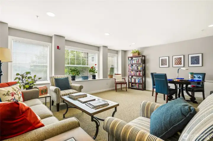 Resident quiet lounge