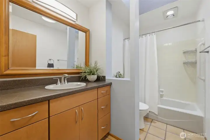 Full bath on main level