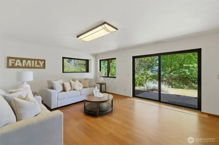 Lower level Family Room