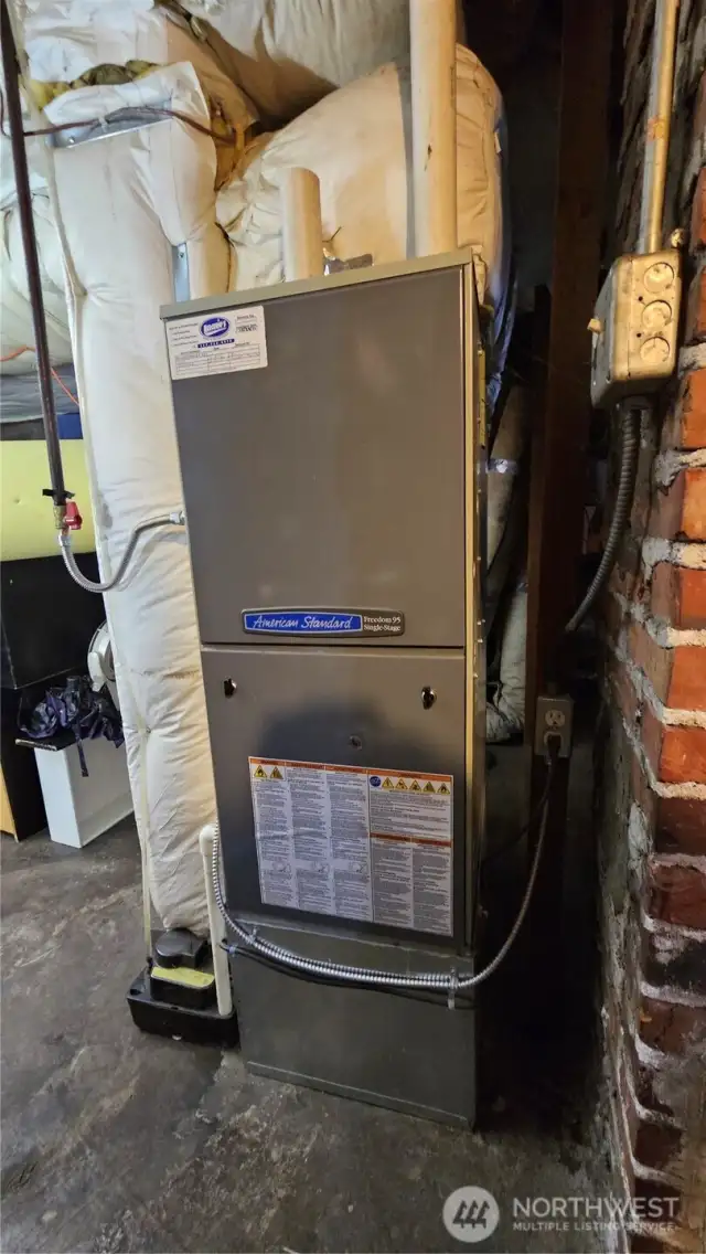 furnace and water heatr strapped