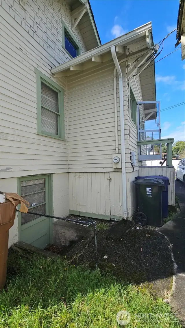 rear porch