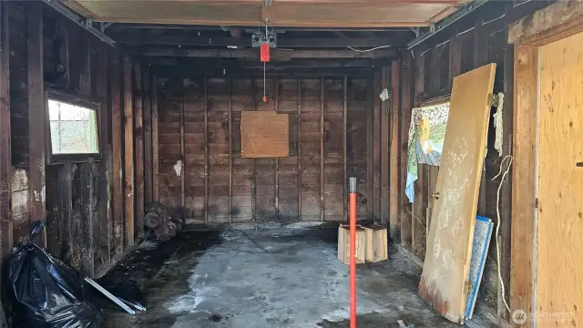 small garage interior