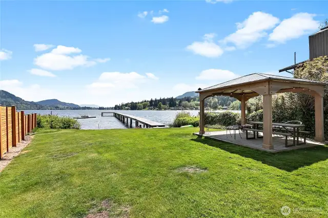 Gazebo and Dock