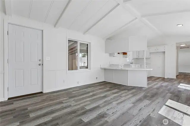 Open floor plan
