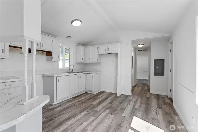 Spacious kitchen